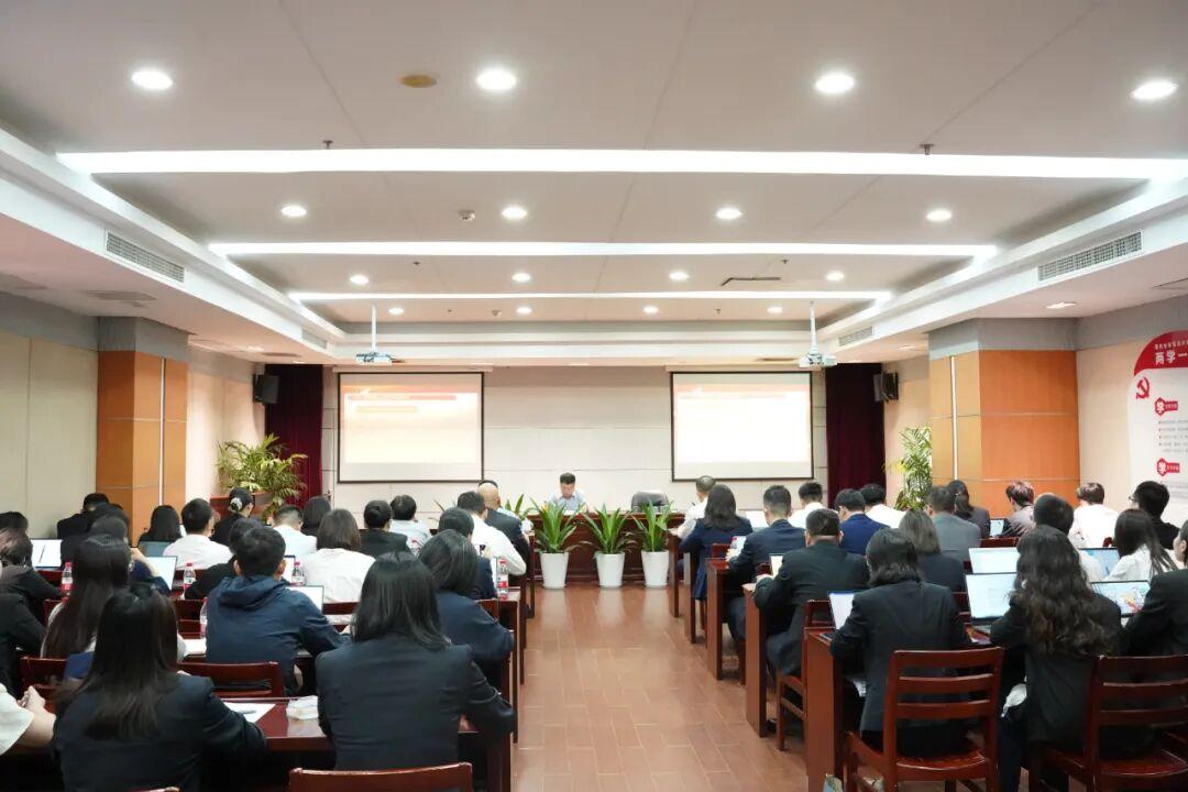 智仁党建 | 浙江省司法厅党委副书记、副厅长劳泓同志莅临我所宣讲党的二十届三中全会和省委十五届五次全会精神