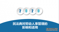 智仁坛2020年第二十五期《民法典对劳动人事管理的影响和适用》