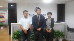 美国明康律师事务所袁钢律师来我所访问交流